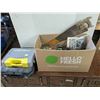 Image 1 : Mixed tool lot, solder guns, light, saw, etc.