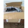 Image 1 : Large box closeable plastic containers. 1"x4 3/8"