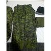 Image 3 : Woodland Digital Camo Winter coat(size 7036)  and pants(size 6730), with black toque and dark green 