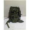 Image 4 : Large (approx. 80L) Woodland digital camo, tactical rucksack, with full frame and padding intact. Co