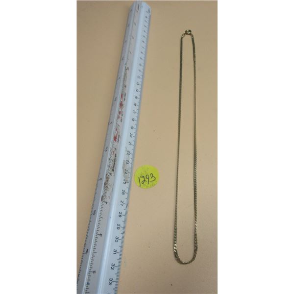 12k marked gold chain- cannot verify the authenticity