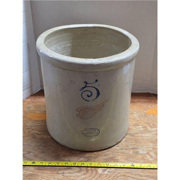 # 5 redwing crock- no cracks