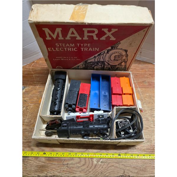Vintage marx electric train set