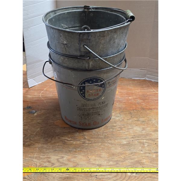 North star oil pail and other pails