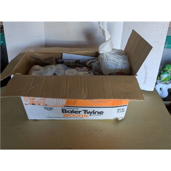 Box of candles and tealights