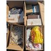 Image 2 : Mixed pallet lot, housewares, bin of linens, décor, etc