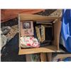 Image 4 : Mixed pallet lot, housewares, bin of linens, décor, etc
