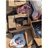 Image 4 : Mixed pallet lot, bin of linens, décor, linens, etc.