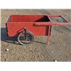 Image 1 : Wooden garden cart- 68" by 30" by 27"H