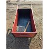 Image 2 : Wooden garden cart- 68" by 30" by 27"H
