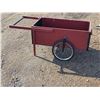 Image 3 : Wooden garden cart- 68" by 30" by 27"H