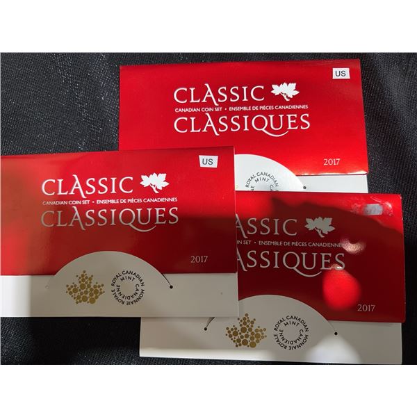 2017 Royal Canadian Mint Classic Canadian Coin Sets (Sealed)