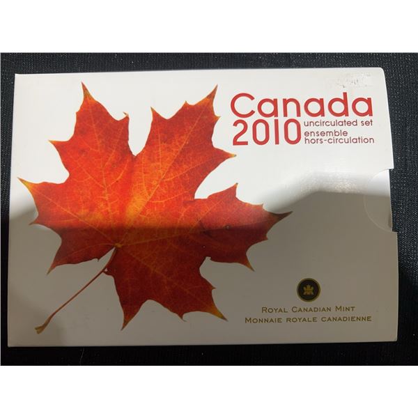 2010 Royal Canadian Mint Uncirculated Coin Set