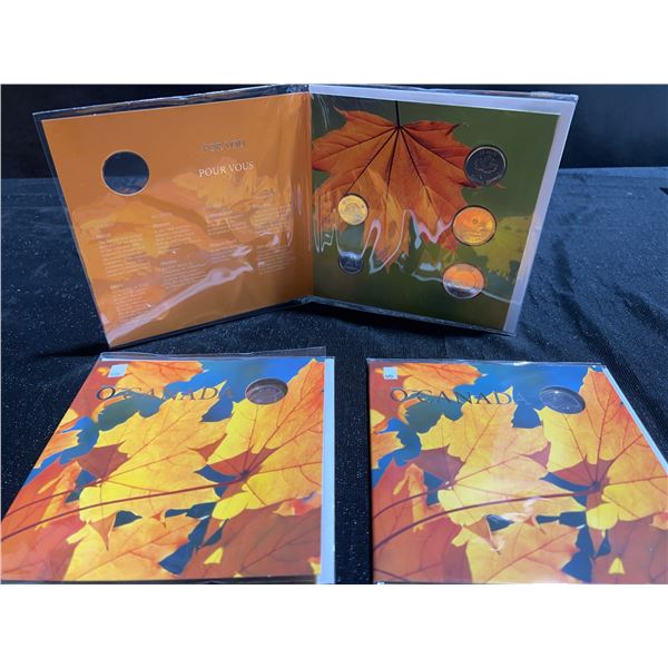 Sealed Royal Canadian Mint O Canada Coin Sets (3)