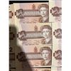 Image 4 : 20 Canadian 2 Dollar Banknotes, 1986 Series Birds of Canada