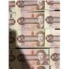 Image 5 : 20 Canadian 2 Dollar Banknotes, 1986 Series Birds of Canada