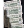 Image 10 : 20 Canadian 1 Dollar Banknotes, 1954 Issue
