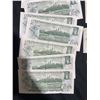 Image 9 : 20 Canadian 1 Dollar Banknotes, 1954 Issue