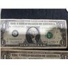 Image 5 : 5 US $1 Bills Including 1935 Silver Certificate