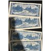 Image 6 : 8 Canada $5 1954 Banknotes, Series Notes