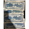 Image 8 : 8 Canada $5 1954 Banknotes, Series Notes