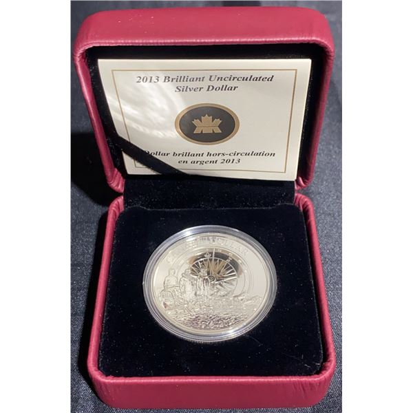 2013 Brilliant Uncirculated Silver Dollar – Royal Canadian Mint