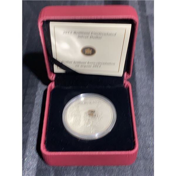 2012 Canadian Silver Dollar Brilliant Uncirculated