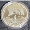 Image 2 : 2015 Proof Silver Dollar 50th Anniversary Canadian Flag