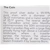 Image 4 : 2015 Proof Silver Dollar 50th Anniversary Canadian Flag