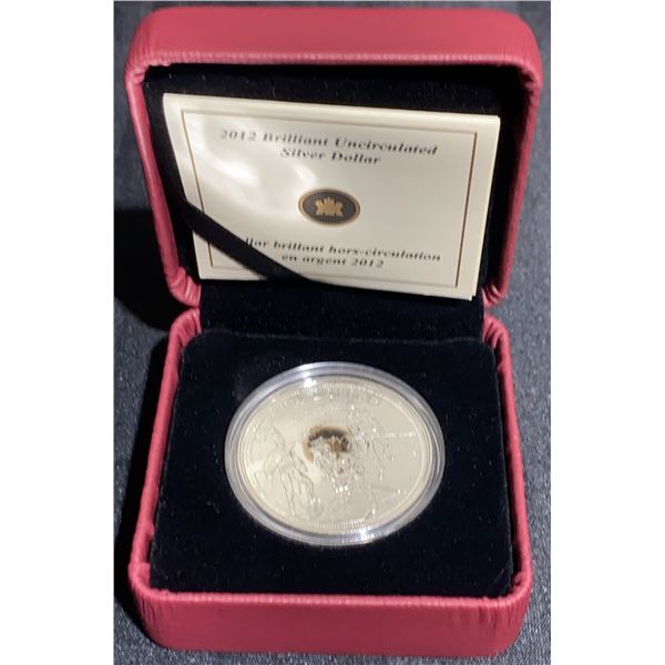 2012 Royal Canadian Mint Brilliant Uncirculated Silver Dollar