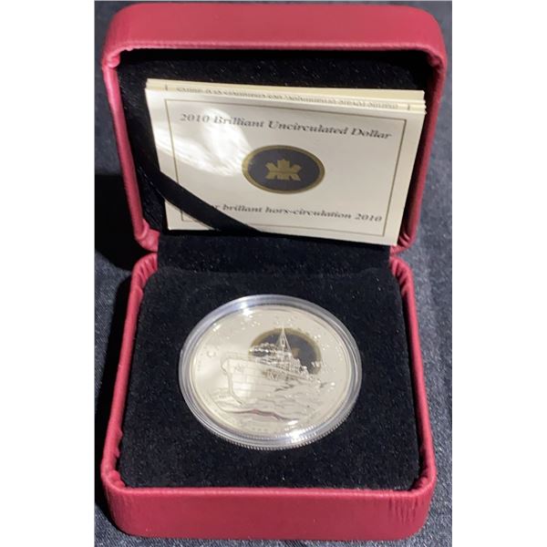 2010 Canadian Dollar Silver Proof Coin RMS Niobe