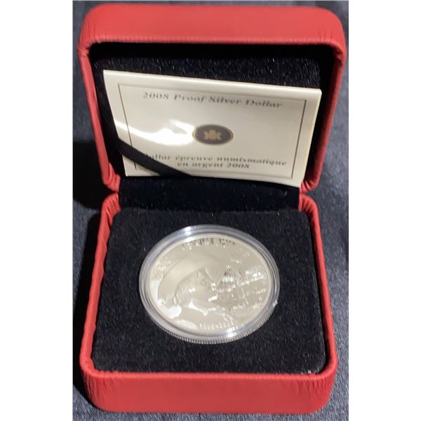 2008 Royal Canadian Mint Proof Silver Dollar