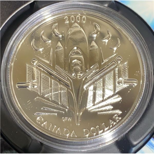 2000 Canada Voyage Of Discovery Brilliant Uncirculated Dollar