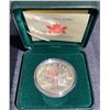 Image 1 : 2000 Canada Sterling Silver Proof Dollar with Case and COA