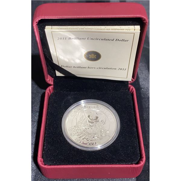 2011 Royal Canadian Mint Brilliant Uncirculated Silver Dollar