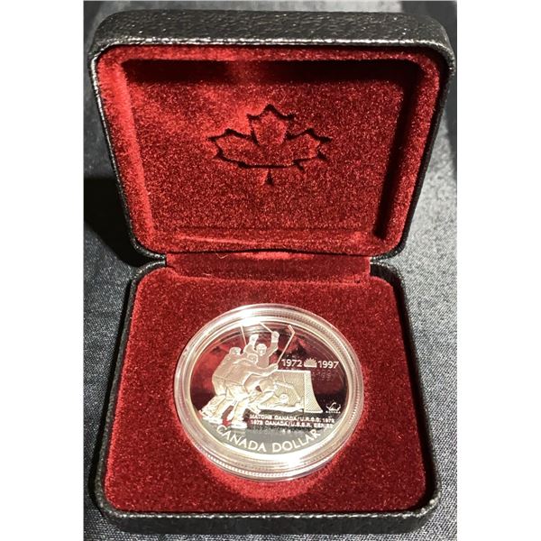 1997 Royal Canadian Mint 25th Anniversary Silver Dollar Coin