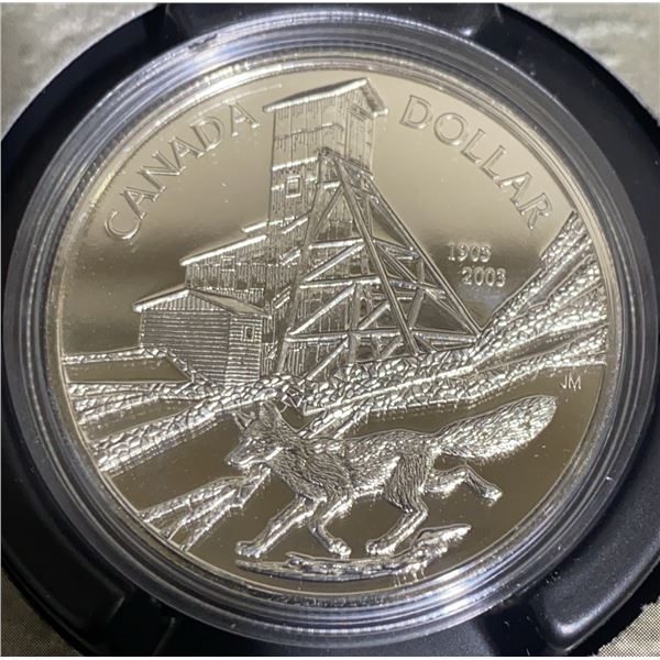 2003 Canada Brilliant Uncirculated Silver Dollar Coin