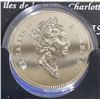 Image 2 : 1999 Canada Sterling Silver Dollar Coin Queen Charlotte Islands