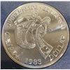 Image 1 : 1983 Edmonton Universiade Canada Silver Dollar Coin