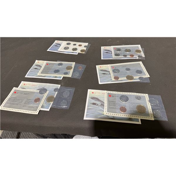1994 Royal Canadian Mint Uncirculated Coin Sets (7 Sets)