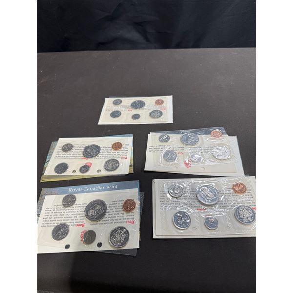 1974 Royal Canadian Mint Uncirculated Coin Sets (5 Sets)