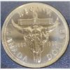 Image 1 : 1982 Canada Regina Centennial Dollar Coin
