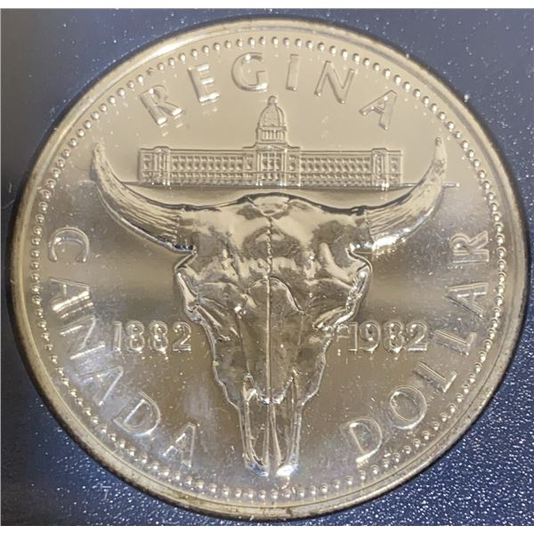 1982 Canada Regina Proof Dollar Coin