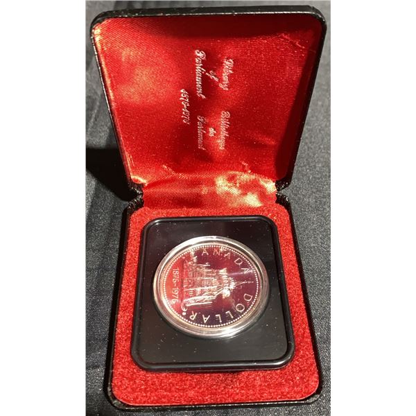 1976 Canada Silver Dollar Parliament Centennial Proof Coin