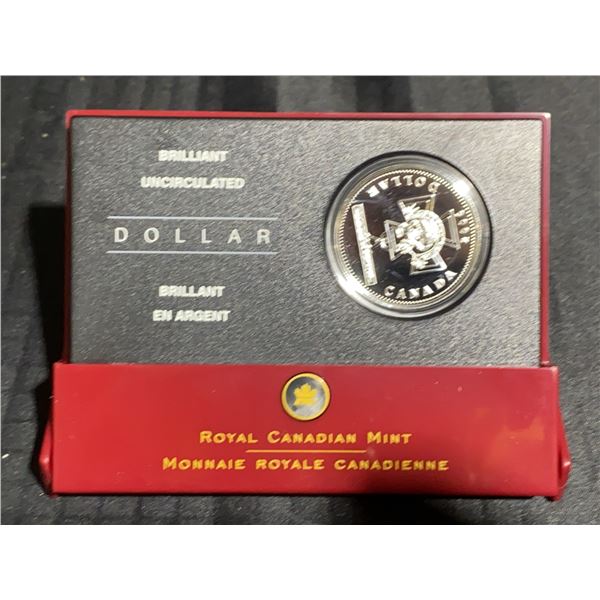 2006 Royal Canadian Mint Silver Dollar, Victoria Cross, BU