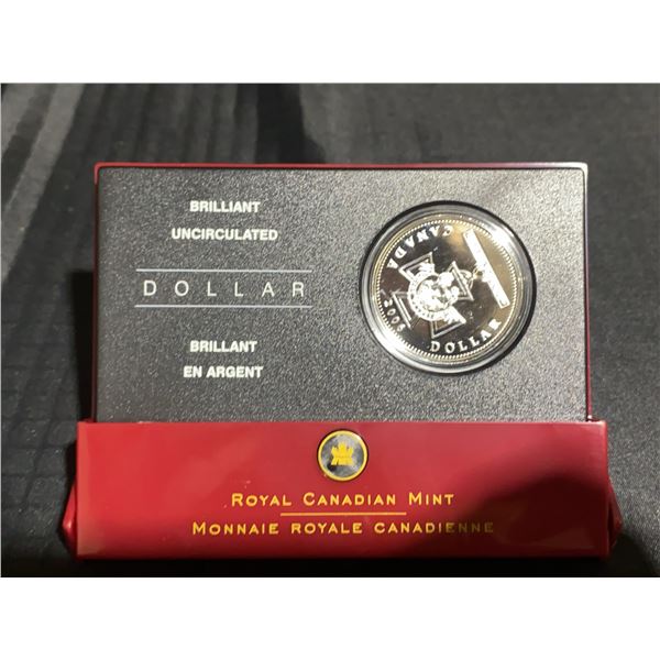 2006 Royal Canadian Mint Silver Dollar, Victoria Cross, Uncirculated