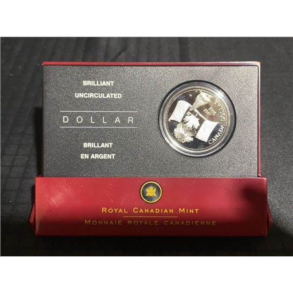 2005 Royal Canadian Mint Silver Brilliant Uncirculated Dollar