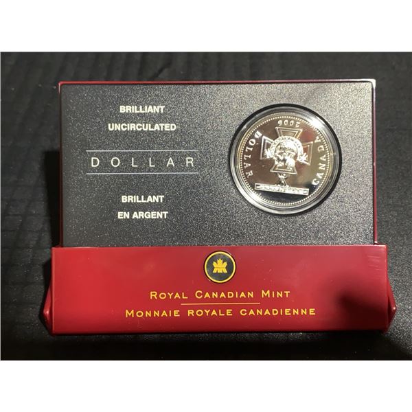 2006 Royal Canadian Mint Silver Dollar Victoria Cross