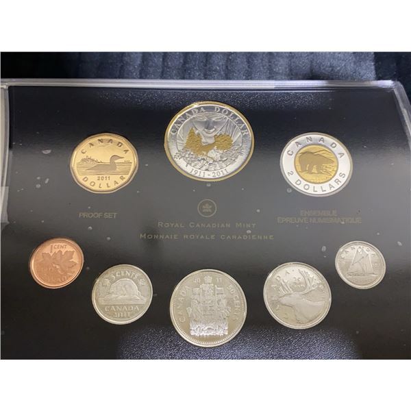 2011 Royal Canadian Mint Parks Canada Proof Coin Set