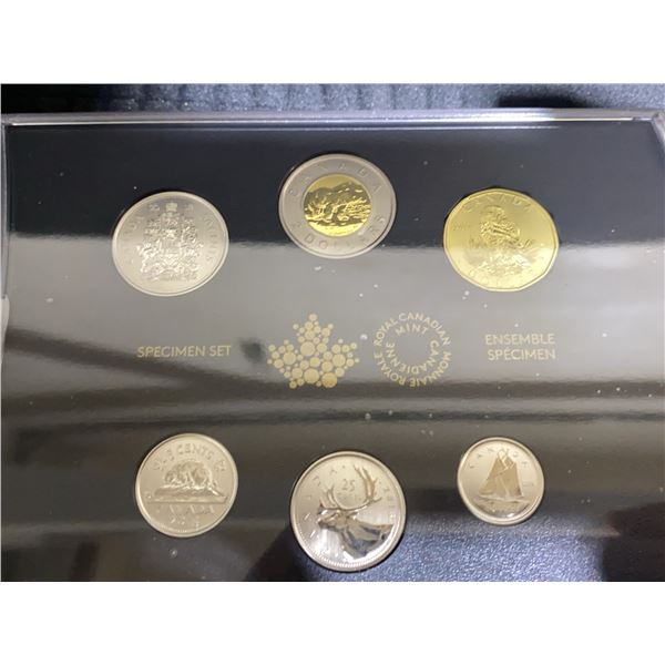 2018 Royal Canadian Mint Specimen Coin Set Burrowing Owl